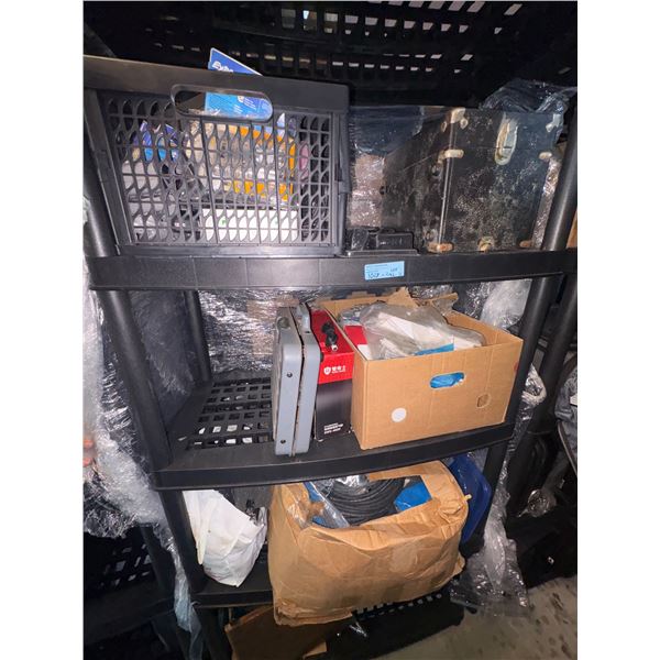 Bulk Miscellaneous Electronics, Cables & Office Supplies - Battery Chargers, Pelouze Scale & Storage