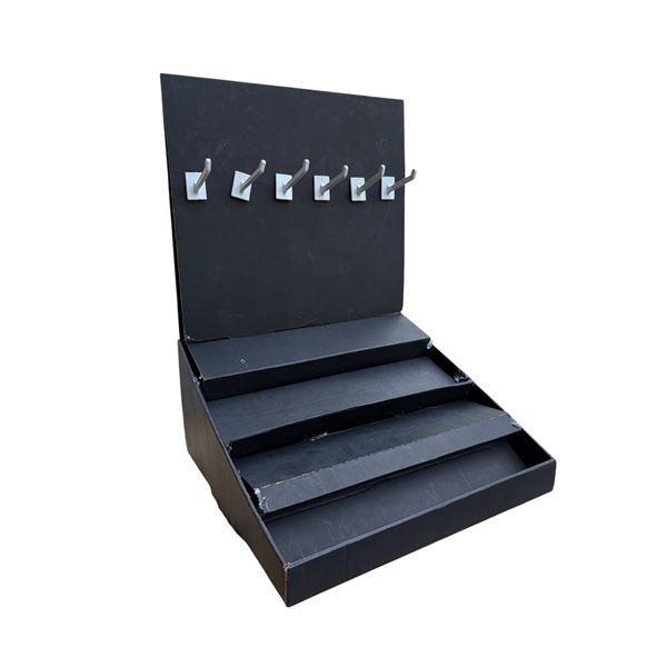 Large Group of Folding Cardboard Countertop Retail Displays
