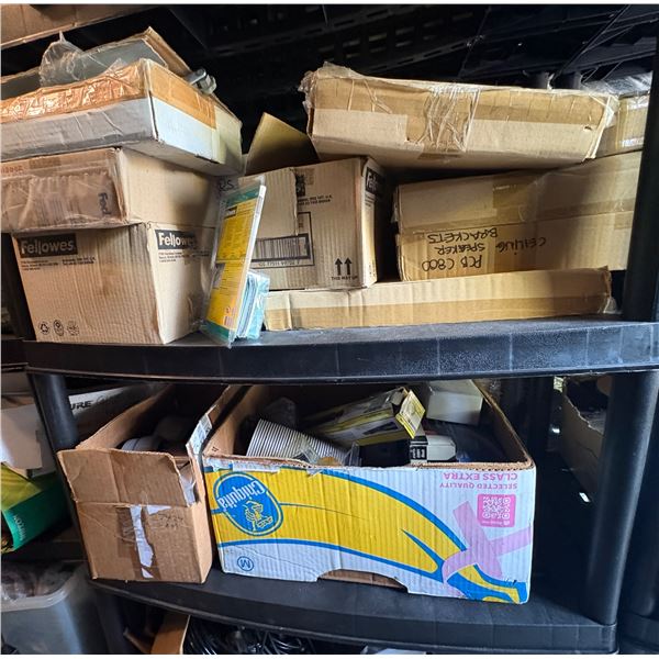 Bulk Commercial Digital Projectors, Replacement Lenses & AV Accessories Shelf Lot - NEC Units & Hard