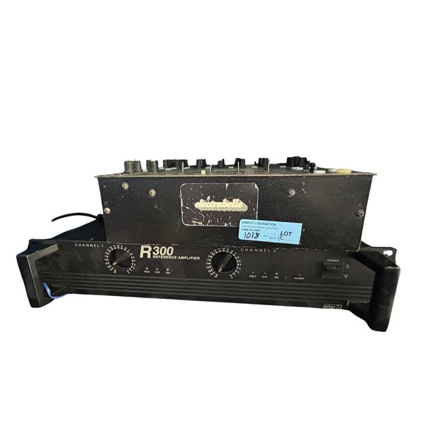Denon DN-X1500 DJ Mixer & InterM R300 Reference Amplifier