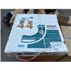 Image 2 : New Boxed Techni Mobili RTA-B002 Sit-to-Stand Rolling Laptop Cart with Storage