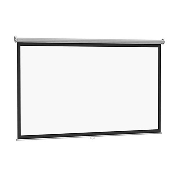 Da-Lite 73640 Deluxe Model B 60" x 80" Manual Pull-Down Projection Screen - Boxed