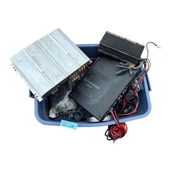 Car Audio & Automotive Lot - Kenwood KAC-744 & Pioneer Amplifiers, Crane Cams Ignition & Deck