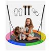 Image 2 : Open Box - Gyroor Saucer Swing, Blue