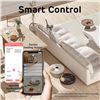 Image 3 : Open Box - iPettie Donut Frost WiFi 6 Meal Automatic Cat Dispenser, White