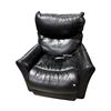 Image 1 : Black Leather Recliner Chair