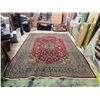 Image 1 : Mashhad - 100% Authentic Hand Knotted Wool Persian Rug - Handmade in Iran - 11" x 8.1" ft