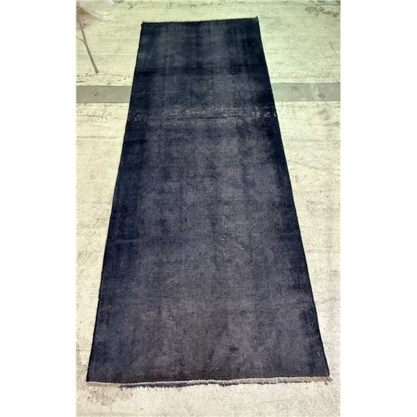 Vintage 100% Authentic Hand Knotted Wool Persian Rug - Handmade in Iran - 8.10" x 3.5" ft