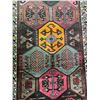Image 2 : Bakhtiyar - 100% Authentic Hand Knotted Wool Persian Rug - Handmade in Iran - 10.2" x 3.4" ft