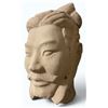Image 1 : Life-Size Statue Terracotta Warrior Head, Approx. H16" x 8" x 8" (Part of a Museum Exhibition)