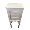 Image 1 : White Jewellery Armoire, Approx. H31" x W12" x D9"