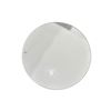 Image 2 : 2-Tier Round Side Table with Glass Top, H25" x Dia. 20"