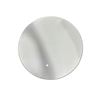 Image 2 : 2-Tier Round Side Table with Glass Top, H25" x Dia. 20"