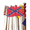 Image 3 : Group of 14 Assorted Handheld Flags - American, Don't Tread on Me, and More - Various Sizes