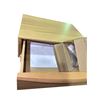 Image 2 : 2-Pcs - Article Stackable Organizer / Drawer, Light Wood, H6" W19.5" x 15" Each