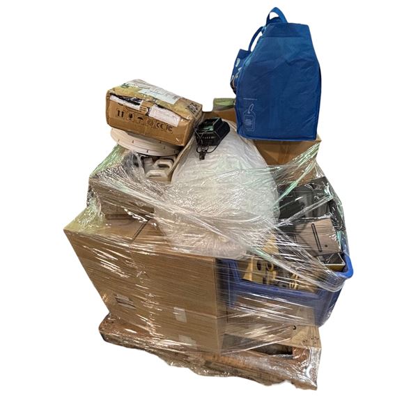 Pallet of Assorted Hardware and Construction Materials