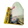 Image 1 : Industrial Utility Cart and Plastic Barrels