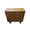 Image 2 : Article Adel 38.5" Cabinet - Smoked Oak (Side-Left damaged)