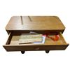 Image 3 : Article Adel 38.5" Cabinet - Smoked Oak (Side-Left damaged)