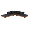 Image 1 : Article Lubek Outdoor Low Corner Sofa - Incomplete (1-Piece only, Without Chaise)