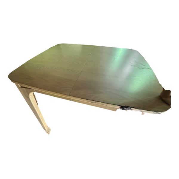 Light Wood Square Dining Table
