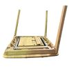 Image 2 : Light Wood Square Dining Table