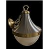 Image 3 : New Conrad Glass Pendant, Approx. H20" x 14" (size not including chain, without box)