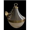 Image 2 : New Conrad Glass Pendant, Approx. H20" x 14" (size not including chain, without box)