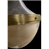 Image 3 : New Conrad Glass Pendant, Approx. H20" x 14" (size not including chain, without box)