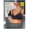 Image 2 : Jones New York Smooth Comfort Bra 2 Pack S/P