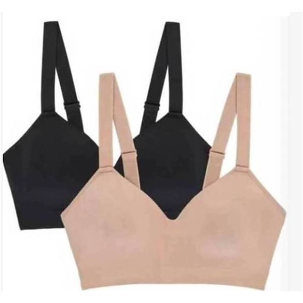 Jones New York Smooth Comfort Bra 2-Pack L/G