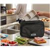 Image 1 : Roots Black Lunch Bag with Strap