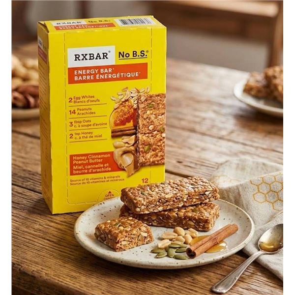 RXBAR Honey Cinnamon Peanut Butter Bars