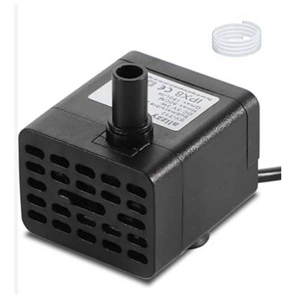 Replacement Cat / Dog Fountain Pump with spare tips LGPUMP80G Submersible Water Pump