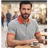 Image 1 : Michael Kors Grey Polo Shirt, Size M