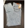Image 2 : Jayden Women's High Rise Straight Jeans, Contrasted and Torn - BL15815Â W29