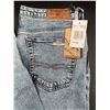 Image 3 : Jayden Women's High Rise Straight Jeans, Contrasted and Torn - BL15815Â W29