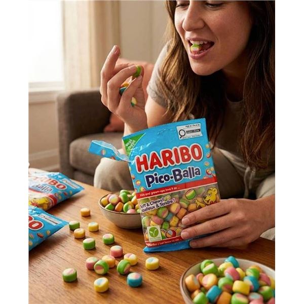 Lot of 12 - Haribo Pico-Balla Gummy Candies 175g