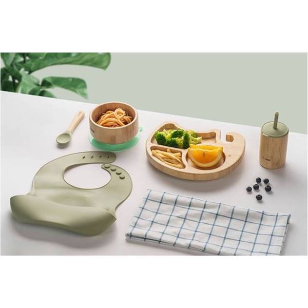 Lovely Squirrel Baby Plate Set