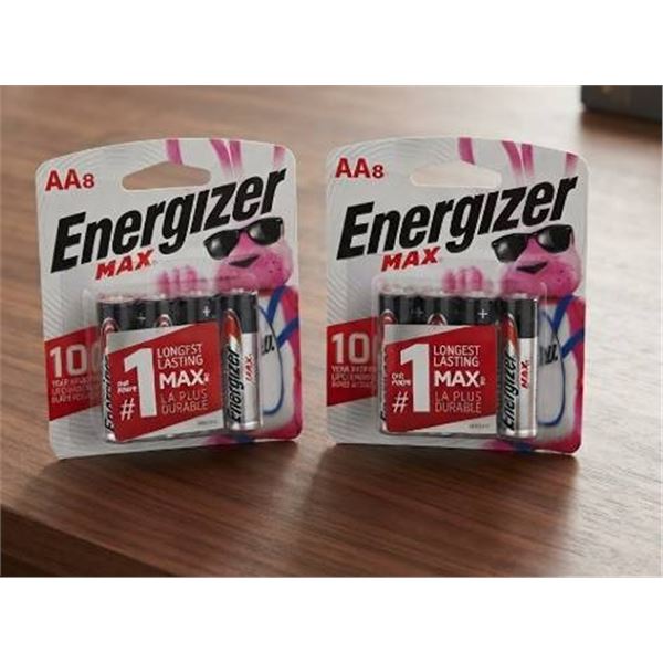 Energizer Max AA Alkaline Batteries, 2 Packs