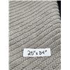 Image 4 : Gray Cotton Bath Mat 25" x 34"