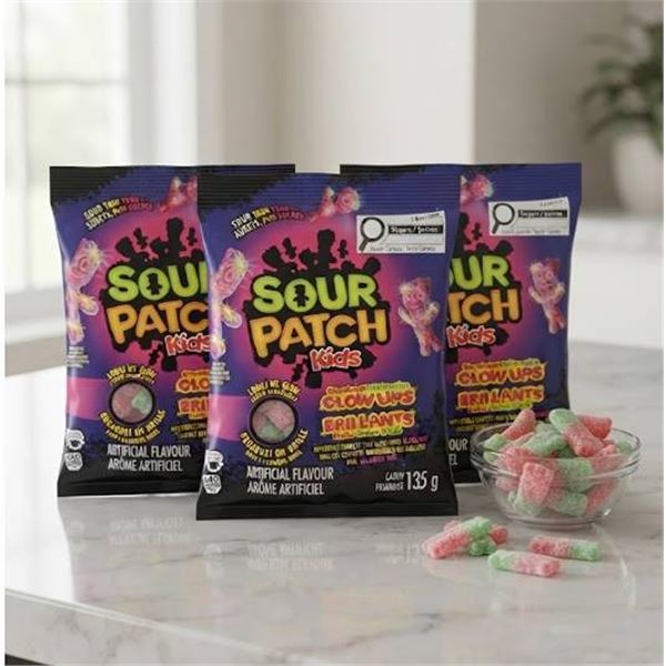 Sour Patch Kids Glow-Ups Candy Lot