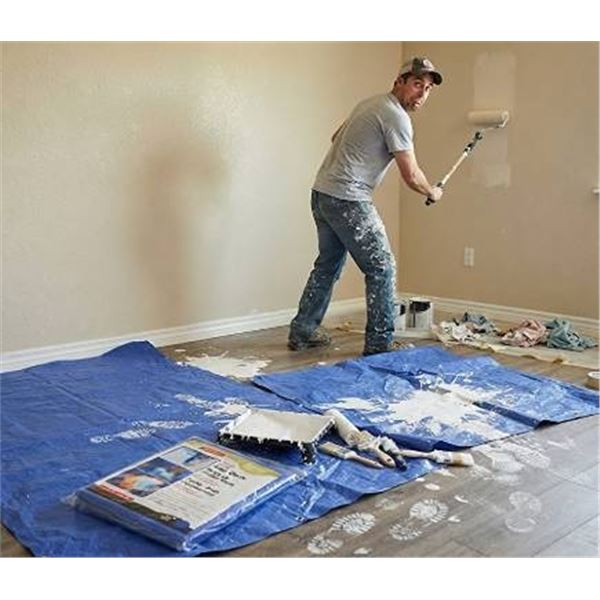 ProPainter Anti Slip Drop Cloths 4ft x 10ft,