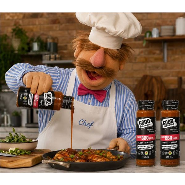 Good Food For Good BBQ Sauce 3x250mL