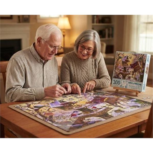 Bits and Pieces 300-Piece Puzzle Sunrise Feas