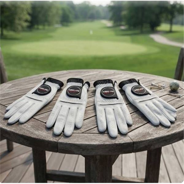 Kirkland Small Cabretta Golf Gloves 4-Pack