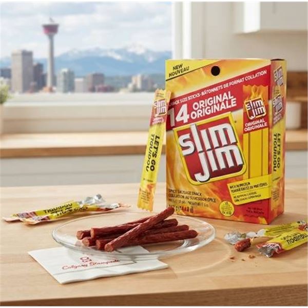 Slim Jim Original Snack Sticks 14 Pack