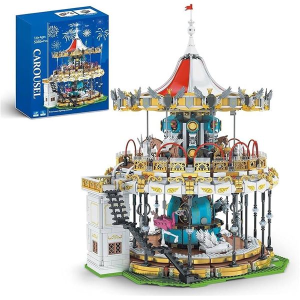 Mouldking 11011 Kingland Carousel Set