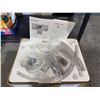 Image 2 : Low Profile 20" Ceiling Fan Light White