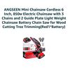 Image 4 : Angseen 6-Inch Mini Chainsaw